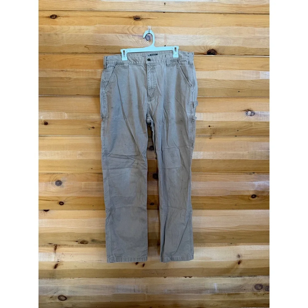 Carhartt Relaxed Fit Twill Utility Work Pant Men's‎ Size 38X34 Worn Stained